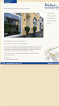 Mobile Screenshot of bestattungshaus-weber.de